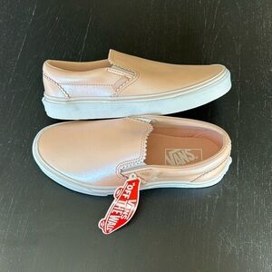 New Vans Classic Slip On Pearl Suede Spanish Villa